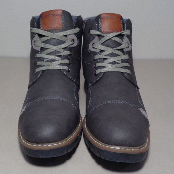 Vance Co. Size 10 M / MANZO / Grey / Ankle Boots / New Men\'s Shoes main image 13